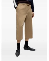 Cordera - Low-Rise Capri Trousers - Lyst
