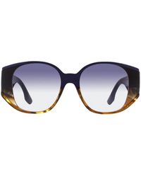 Victoria Beckham - Gafas de sol con montura oval - Lyst