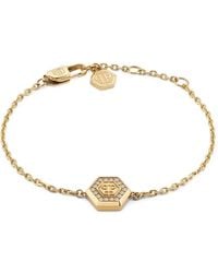 Philipp Plein - Legacy Hexagon-Logo Bracelet - Lyst