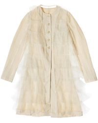 Uma Wang - Abrigo A Capas Con Botones - Lyst