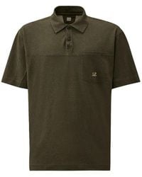 C.P. Company - Chest-Pocket Polo Shirt - Lyst