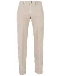 Briglia 1949 - Corduroy Straight-Leg Trousers - Lyst