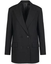 Valentino Garavani - Double-Breasted Pocket Blazer - Lyst