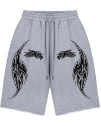 GODMADE - Vivid Graphic-Print Shorts - Lyst