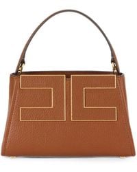 Elisabetta Franchi - Handbag With Logo - Lyst