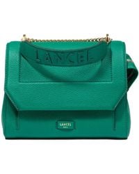 Lancel - Ninon Flap Logo-Plaque Cross-Body Bag - Lyst