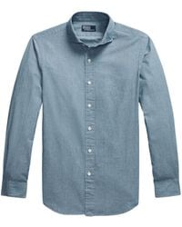 Polo Ralph Lauren - Katoenen Overhemd Met Gespreide Kraag - Lyst