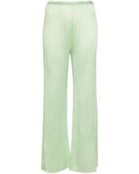 Forte Forte - Straight Plooibroek - Lyst