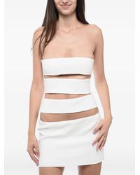 Monot - Cut-Out Off-Shoulder Mini Dress - Lyst