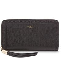 Lancel - Logo-stamp Leather Wallet - Lyst
