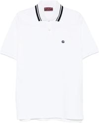 Gucci - Poloshirt Aus Baumwoll-Piqué Mit Stickerei, Größe - Lyst