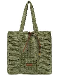 Gianni Chiarini - Nefeli Woven-Straw Shoulder Bag - Lyst