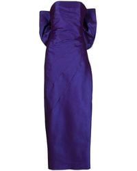 Bambah - Oversize Bow Detail Gown - Lyst