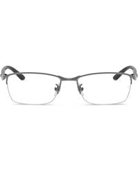 Ray-Ban - Brille Mit Eckigem Gestell - Lyst