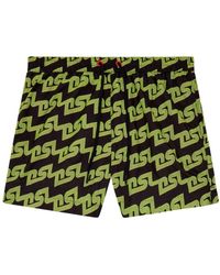 DIESEL - Bmbx-ken-37 Dsl-print Swim Shorts - Lyst