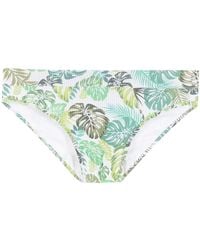 Amir Slama - Leaf Print Swim Briefs - Lyst