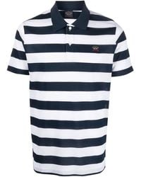 Paul & Shark - Polo Con Dettaglio A Righe - Lyst