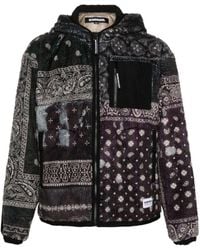 Neighborhood - Bandana-print Fleece Jacket - Lyst