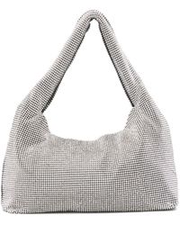 Kara - Crystal-embellished Mini Bag - Lyst