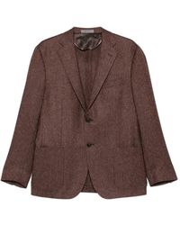 Corneliani - Button Single-Breasted Jacket - Lyst