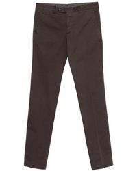 Rota - Slim-Fit Cotton Trousers - Lyst