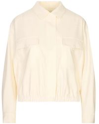 Fabiana Filippi - Techno Embellished Elasticated-Hem Bomber Jacket - Lyst
