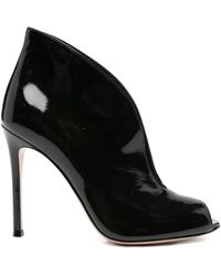 Gianvito Rossi - 100Mm Peep-Toe Heeled Pumps - Lyst