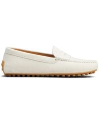 Tod's - Penny-Slot Leather Loafers - Lyst
