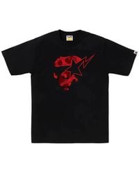 A Bathing Ape - Ape Face Sta T-Shirt - Lyst