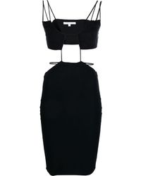 Patrizia Pepe - Abito Cut-out Detailled Dress - Lyst