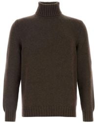 Fedeli - Turtleneck Cashmere Sweater - Lyst