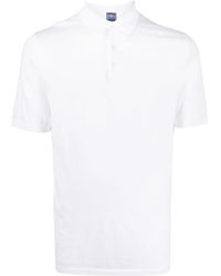 Fedeli - Short-Sleeved Cotton Polo Shirt - Lyst
