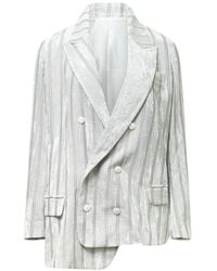 Yohji Yamamoto - Asymmetry Double Jacket - Lyst