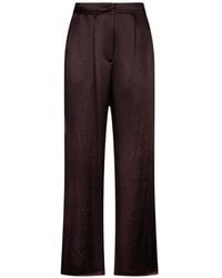 Liu Jo - Slit-Satin Trousers - Lyst