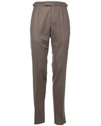 ZEGNA - Pantalon À Détail Noué Devant - Lyst