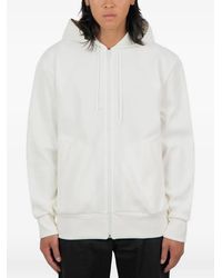 Comme des Garçons - Double Pixel Logo-Patch Zip-Up Hoodie - Lyst