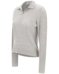 Gran Sasso - Ribbed-Knit Long-Sleeve Sweater - Lyst