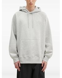 WOOD WOOD - Logo-Detailed Raglan-Sleeve Hoodie - Lyst