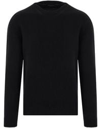 Roberto Collina - Crew-Neck Merino-Wool Sweater - Lyst