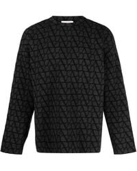 Valentino Garavani - Toile Iconographe-Pattern Jumper - Lyst