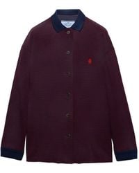 Prada - Piqué Blouson Jacket - Lyst