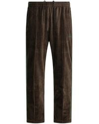 Needles - Pantalon De Jogging En Velours À Détail De Logo - Lyst