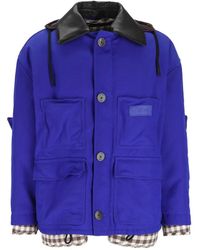 Loewe - Jacke Mit Logo-Patch - Lyst