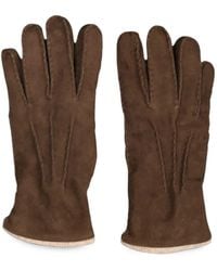 Gran Sasso - Handschuhe Aus Wildleder - Lyst