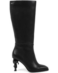 KARL LAGERFELD - 80Mm Ikon Nft Tall Boots - Lyst