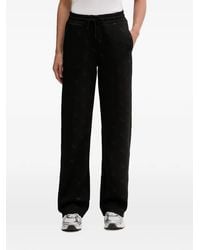 Guess - Pantalones De Chándal Con Logo Bordado Y Cordones En La Cintura - Lyst