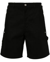 Courreges - Black Denim Shorts - Lyst