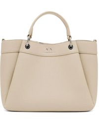 ARMANI EXCHANGE - Borsa Tote Con Stampa - Lyst