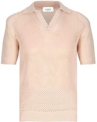 Laneus - Short-Sleeved Polo Shirt - Lyst