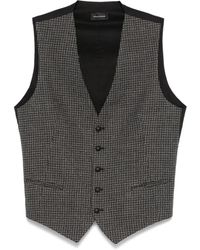 Tagliatore - Cotton Waistcoat - Lyst